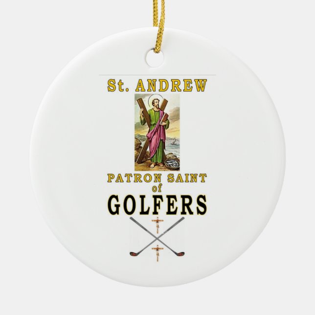 ST- ANDREWgolf Keramikornament (Vorne)