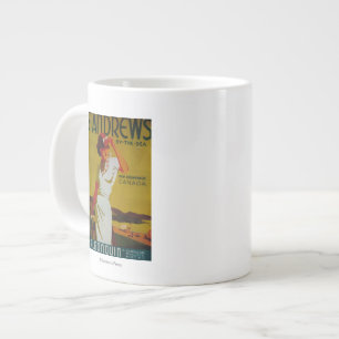 St Andrews Algonquin Vintag PosterEuropa Jumbo-Tasse