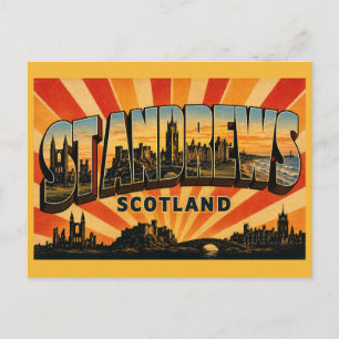 St Andrews Kathedrale Schottland Postkarte