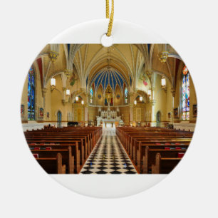 St. Andrews Katholische Kirche Roanoke Virginia Keramik Ornament