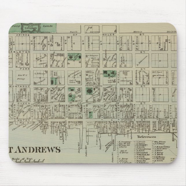 St Andrews NB Mousepad (Vorne)