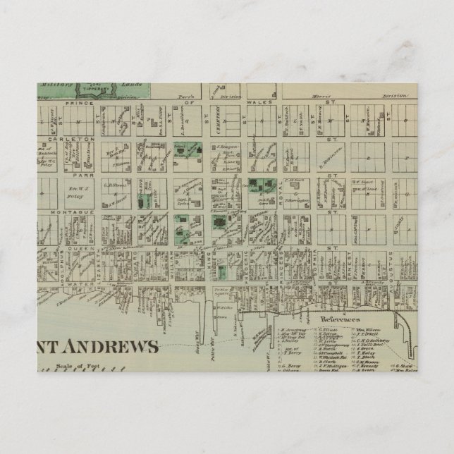 St Andrews NB Postkarte (Vorderseite)