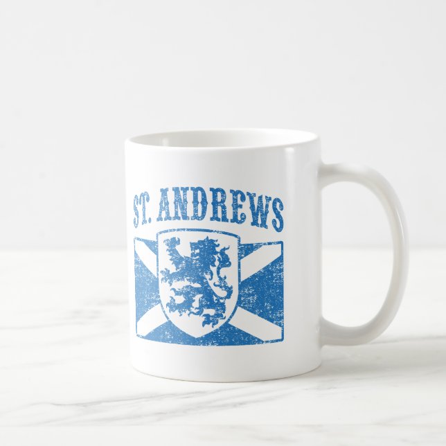 St. Andrews Scotland Tasse (Rechts)