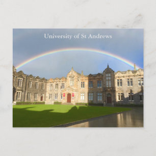 St. Andrews St. Salvator's Quad Card University Postkarte