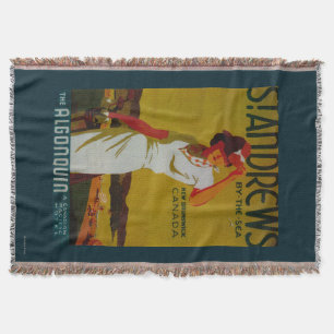 St AndrewsAlgonquin Vintages PosterEurope Decke