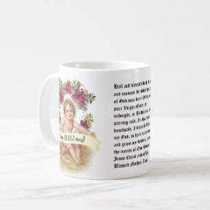 St- AndrewweihnachtsNovena Jesus mit Blumen Kaffeetasse