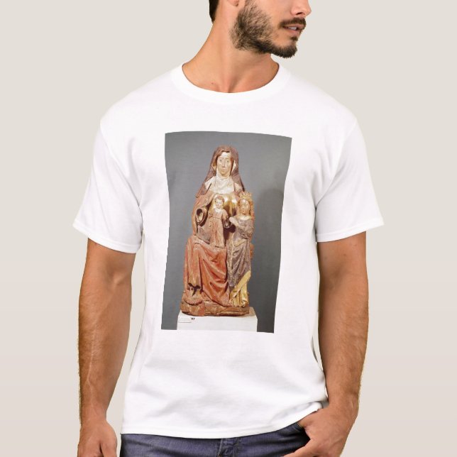 St Anne, die Jungfrau und Kind, T-Shirt (Vorderseite)