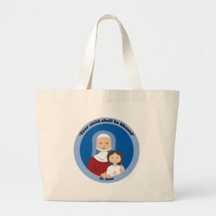 St Anne Jumbo Stoffbeutel