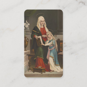 St. Anne mit gesegneter Jungfrau Mary Katholisches Platzkarte