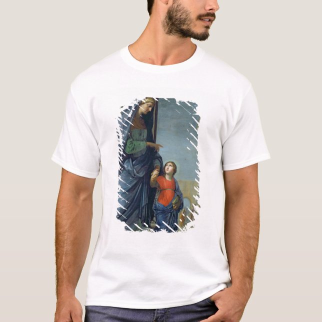 St Anne, welches die Jungfrau zum Tempel führt T-Shirt (Vorderseite)