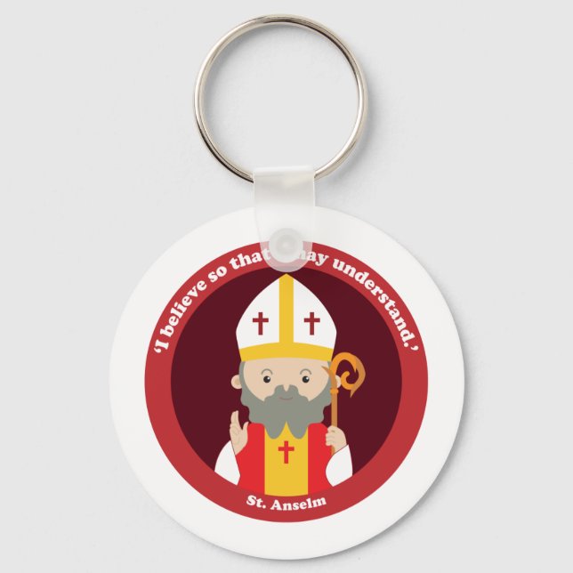 St. Anselm Schlüsselanhänger (Vorderseite)