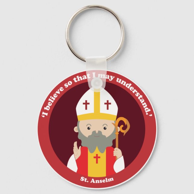 St. Anselm Schlüsselanhänger (Vorderseite)