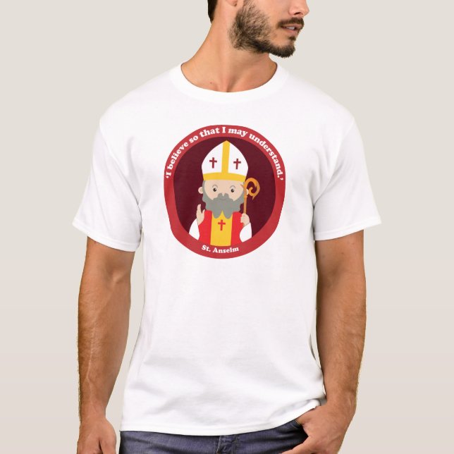 St. Anselm T-Shirt (Vorderseite)