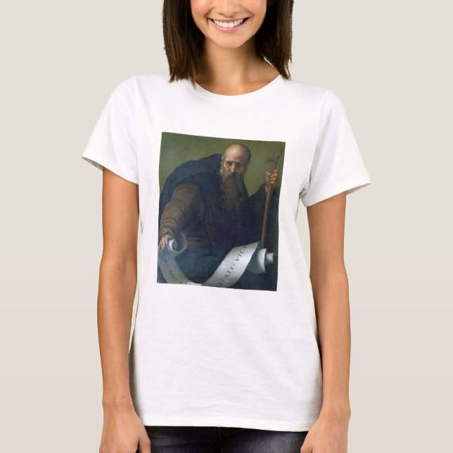 St. Anthony Abbot (c.251-356) c.1518-19 (Öl auf ca T-Shirt (Vorderseite)