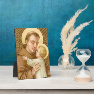St. Anthony & das Jesuskind (JM 05) 5"x7" Fotoplatte