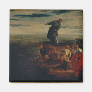 St Anthony, das zu den Fischen, c.1580 predigt Magnet