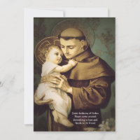 St. Anthony Gebet der Wiederherstellung verlorener