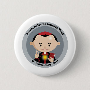 St. Anthony Mary Claret Button
