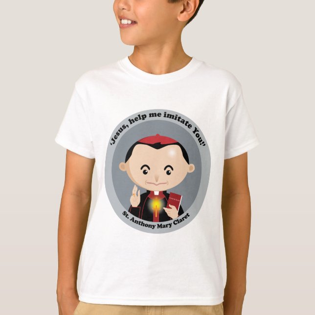 St. Anthony Mary Claret T-Shirt (Vorderseite)