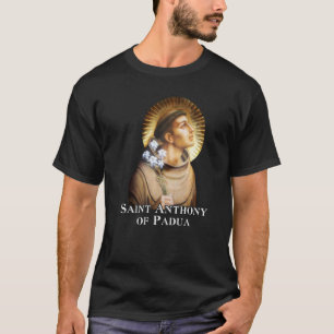 St. Anthony Padua Vintag-katholischer Säugling T-Shirt