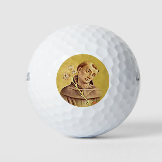 St. Anthony Patron Saint Lost Golf Balls Humorvoll Golfball