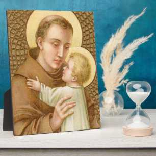 St. Anthony & the Christ Child (JM 05) 8"x10" Fotoplatte