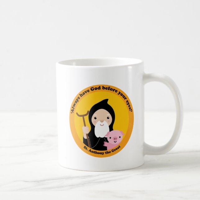 St. Anthony the Great Kaffeetasse (Rechts)