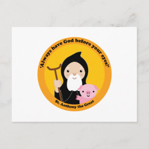 St. Anthony the Great Postkarte