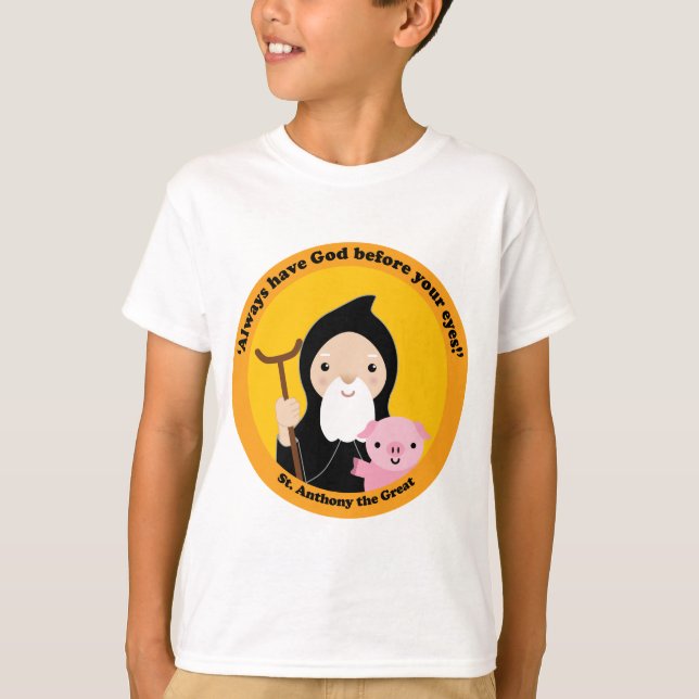 St. Anthony the Great T-Shirt (Vorderseite)