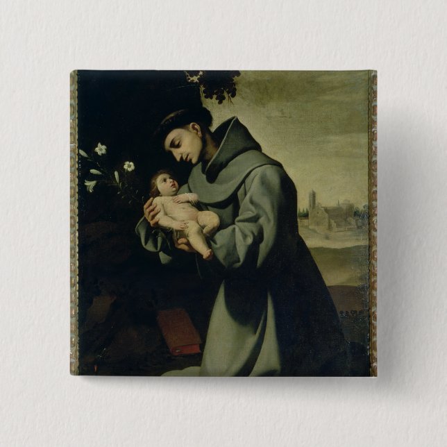 St Anthony von Padua Button (Vorderseite)