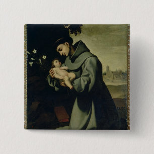 St Anthony von Padua Button