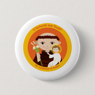 St. Anthony von Padua Button