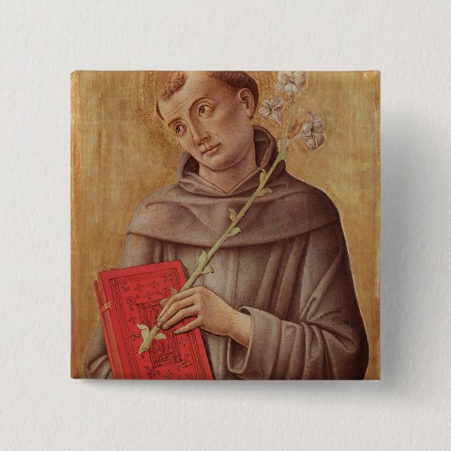 St Anthony von Padua Button (Vorderseite)