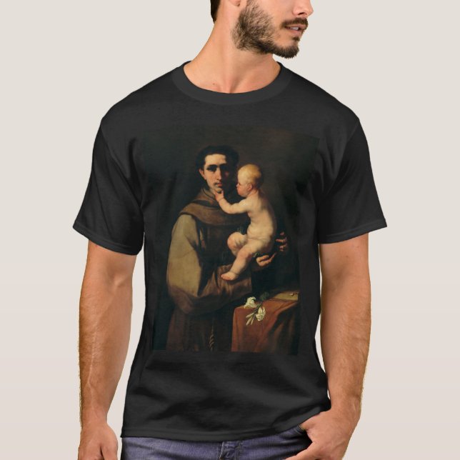 St. Anthony von Padua, Luca Giordano T-Shirt (Vorderseite)