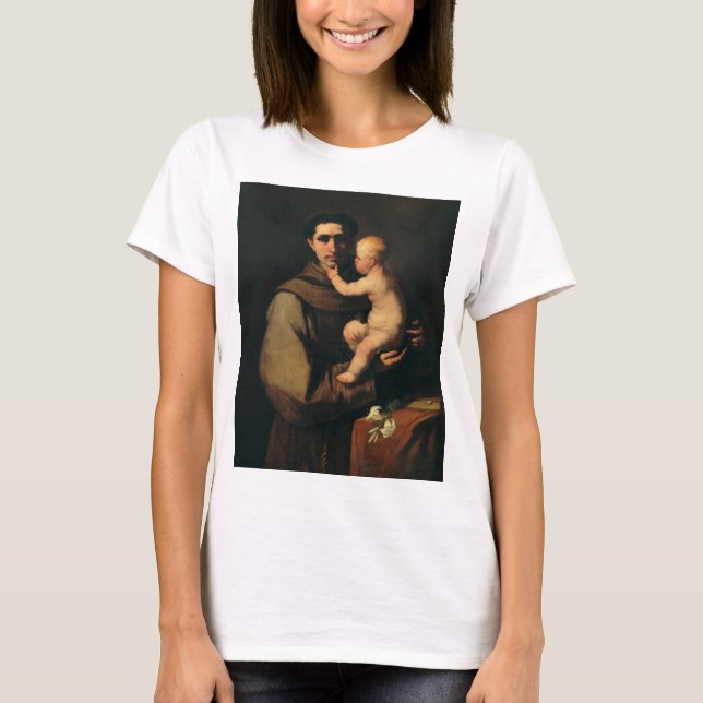 St. Anthony von Padua, Luca Giordano T-Shirt (Vorderseite)