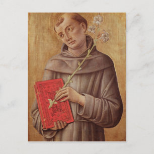 St. Anthony von Padua Postkarte