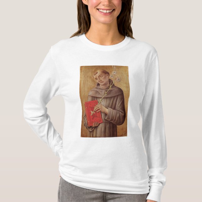 St Anthony von Padua T-Shirt (Vorderseite)