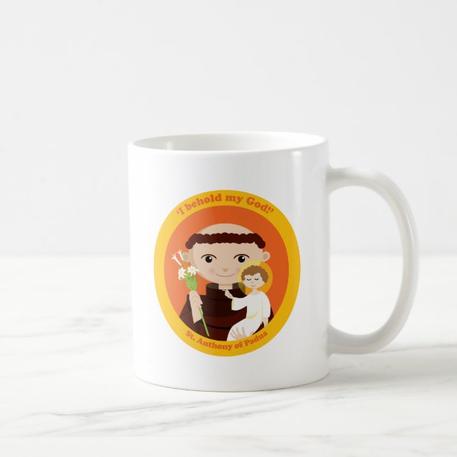 St Anthony von Padua Tasse (Rechts)