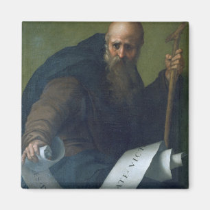 St- Anthonyabt (c.251-356) c.1518-19 (Öl auf Ca Magnet