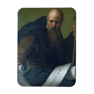 St- Anthonyabt (c.251-356) c.1518-19 (Öl auf Ca Magnet
