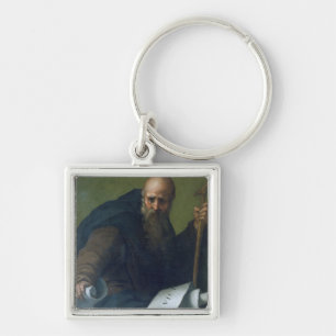 St- Anthonyabt (c.251-356) c.1518-19 (Öl auf Ca Schlüsselanhänger