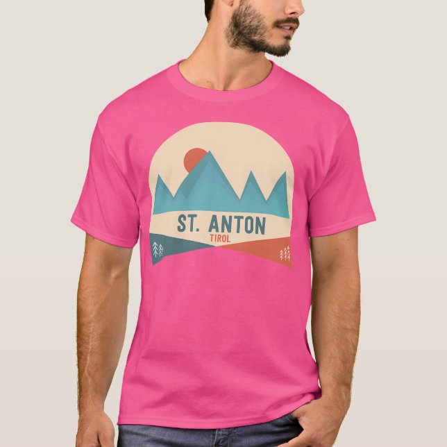St. Anton Tirol T-Shirt (Vorderseite)
