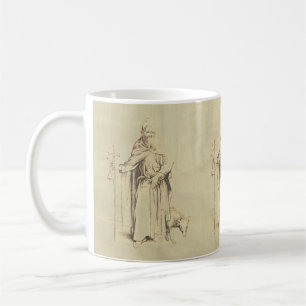 St. Antonius von Ägypten, Vater aller Mönche Kaffeetasse