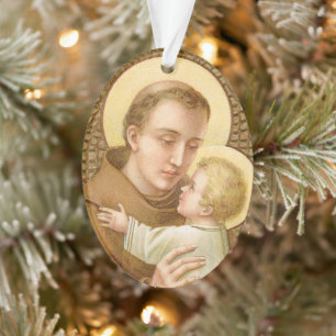 St. Antonius von Padua & Christuskind (JM 05) Acry Ornament