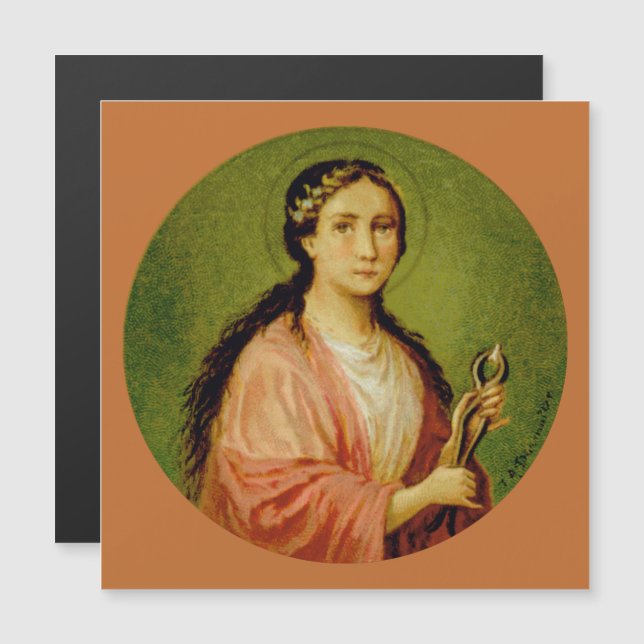 St. Apollonia (BLA 001) Magnetkarte (Vorne/Hinten)