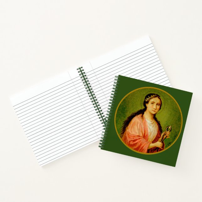 St. Apollonia (BLA 001) Notizbuch (Innenseite)
