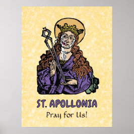 St. Apollonia mit Pulled Tooth (Nürnberg) Poster