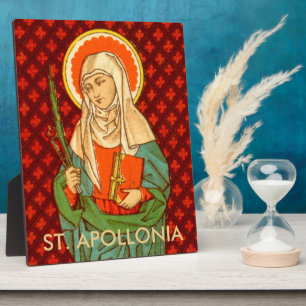 St. Apollonia (VVP 001) 20x25cm Fotoplatte