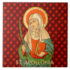 St. Apollonia (VVP 001) Keramik Tile #1 Fliese