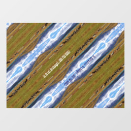 St Ariel & St Barachiel Archangels Wild Horses Fensteraufkleber